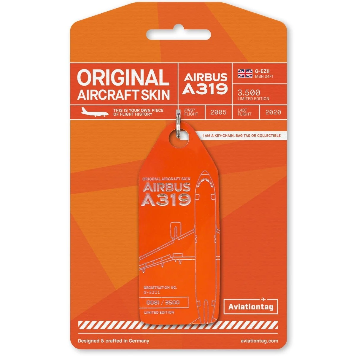 Aviationtag+Easyjet+G-EZII+